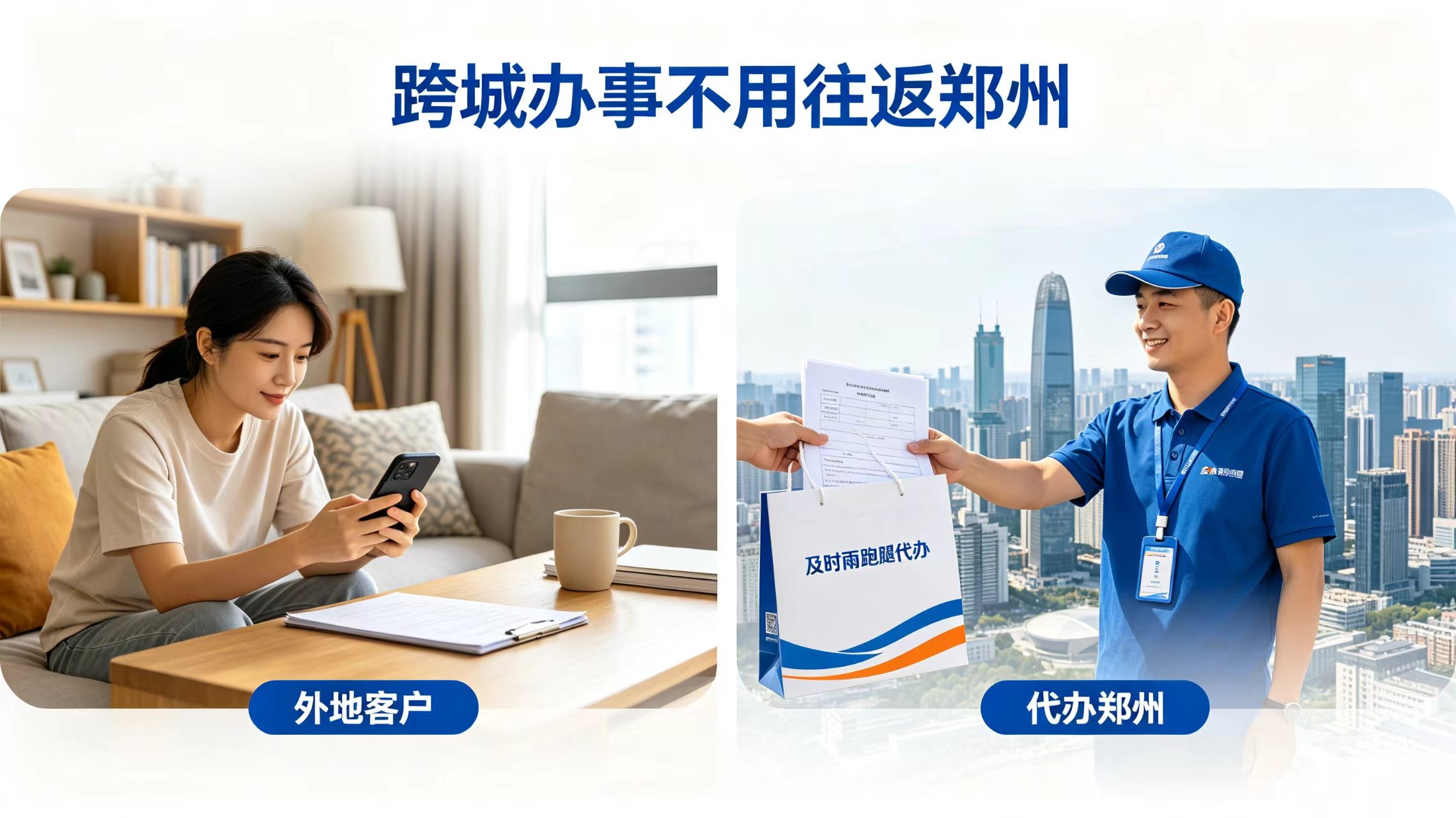 郑州靠谱跑腿公司怎么选?异地办事不用来回奔波(图3) 郑州靠谱跑腿公司怎么选?异地办事不用来回奔波(图3)